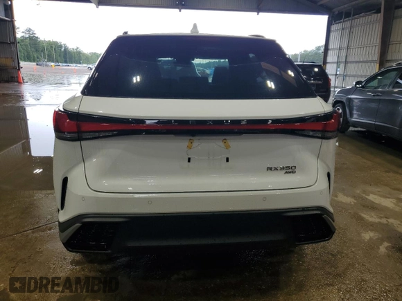 2024 Lexus RX 350 z VIN 2T2BAMCA1RC062538, wystawiony jako Copart lot #60910895 z przebiegiem 12 256 mil mil oraz Szkoda całkowita • Salvage title. Historia ofert i sprzedaży dostępna na DreamBid. Obrazek 6.