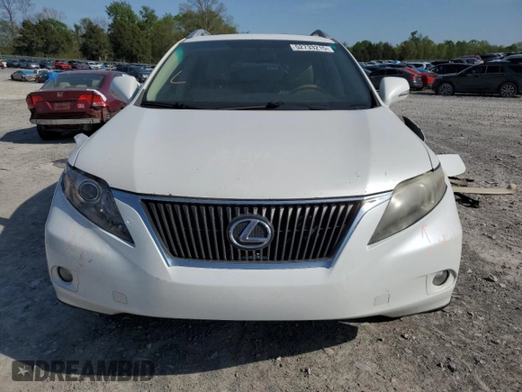 2010 Lexus RX 350 with VIN 2T2ZK1BA4AC005198, listed as a Copart auction lot 52733215 with 282,030 mi miles and Salvage Title. Bid and sale history available at carsss.com. Image 5.