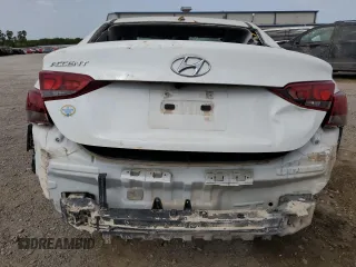 2022 Hyundai Accent SE z VIN 3KPC24A6XNE180152, wystawiony jako Copart lot #50149975 z przebiegiem 25 687 mil mil oraz Szkoda całkowita • Salvage title. Historia ofert i sprzedaży dostępna na DreamBid. Obrazek 6.
