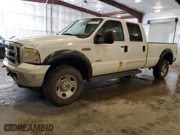 2005 Ford F-350 XL z VIN 1FTWW31P25EC64594, wystawiony jako Copart lot #61291725 z przebiegiem 209 965 mil mil oraz Czysty tytuł • Clean title. Historia ofert i sprzedaży dostępna na DreamBid. Obrazek 1.