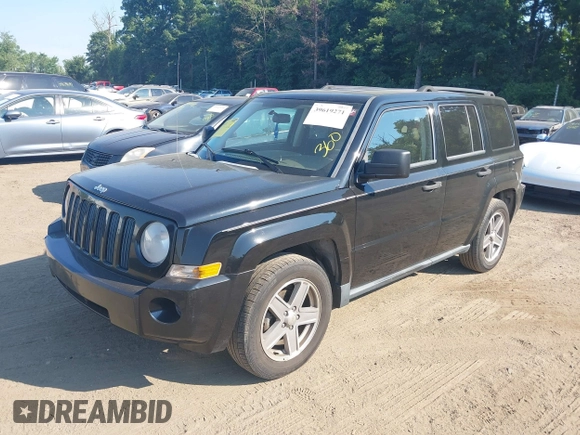 2007 Jeep Patriot Sport with VIN 1J8FT28W77D363302, listed as a IAAI auction lot 41155420 with 120,106 mi miles and . Bid and sale history available at DreamBid. Image 2.