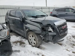 2014 GMC Terrain SLE with VIN 2GKALMEK3E6263518, listed as a Copart auction lot 45671745 with 139,008 mi miles and Salvage title. Bid and sale history available at DreamBid. Image 4.