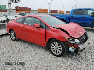 2012 Honda Civic Cpe EX-L with VIN 2HGFG3B10CH520861, listed as a Copart auction lot 45097175 with 129,672 mi miles and Salvage Title. Bid and sale history available at carsss.com. Image 4.