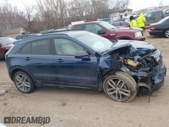 2020 Cadillac XT4 AWD Sport with VIN 1GYFZFR48LF101467, listed as a IAAI auction lot 41113381 with 72,841 mi miles and . Bid and sale history available at DreamBid. Image 13.