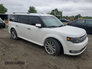 2014 Ford Flex Limited z VIN 2FMGK5D81EBD43150, wystawiony jako Copart lot #58057595 z przebiegiem 95 334 mil mil oraz Szkoda całkowita • Salvage title. Historia ofert i sprzedaży dostępna na DreamBid. Obrazek 4.