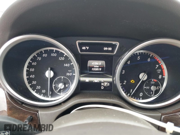 2013 Mercedes-Benz M 350 with VIN 4JGDA5JB4DA256763, listed as a Copart auction lot 51978225 with 153,819 mi miles and Clean Title. Bid and sale history available at DreamBid. Image 9.