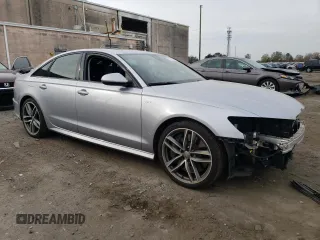 2016 Audi S6 Prestige with VIN WAUH2AFC0GN071830, listed as a Copart auction lot 81327524 with 108,386 mi miles and Salvage Title. Bid and sale history available at carsss.com. Image 4.