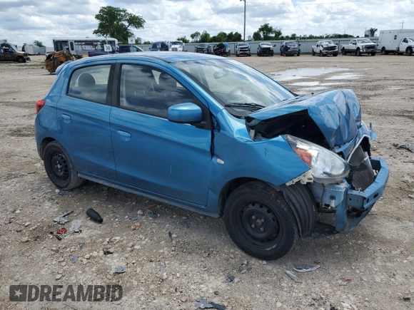 2017 Mitsubishi Mirage ES z VIN ML32A3HJ9HH022423, wystawiony jako Copart lot #53426955 z przebiegiem 89 140 mil mil oraz Szkoda całkowita • Salvage title. Historia ofert i sprzedaży dostępna na DreamBid. Obrazek 4.