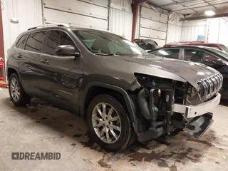 2018 Jeep Cherokee Limited with VIN 1C4PJMDX7JD535623, listed as a IAAI auction lot 41824338 with 99,992 mi miles. Bid and sale history available at carsss.com. Image 1.