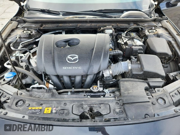 2022 Mazda 3 Select with VIN 3MZBPABL3NM309741, listed as a Copart auction lot 61103655 with 37,451 mi miles and Salvage title. Bid and sale history available at DreamBid. Image 11.