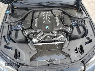 2023 BMW 5 Series M550i xDrive with VIN WBA13BK08PCN51125, listed as a Copart auction lot 76781294 with 8,855 mi miles and Non repairable. Bid and sale history available at DreamBid. Image 11.