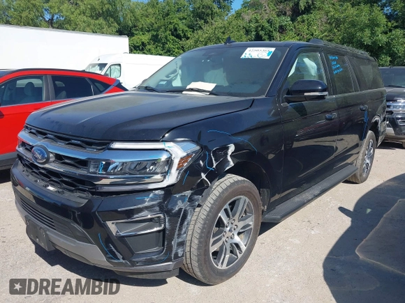 2024 Ford Expedition Max Limited with VIN 1FMJK2A88REA32656, listed as a IAAI auction lot 42505368 with 64,636 mi miles and . Bid and sale history available at DreamBid. Image 2.