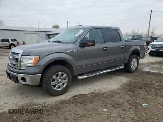 2014 Ford F-150 XL with VIN 1FTFW1EF4EKF02873, listed as a Copart auction lot 52884345 with 326,296 mi miles and Salvage Title. Bid and sale history available at carsss.com. Image 1.