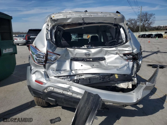 2018 Nissan Pathfinder SV with VIN 5N1DR2MM8JC670083, listed as a Copart auction lot 50279815 with NaN miles and Salvage Title. Bid and sale history available at carsss.com. Image 6.