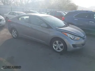 2011 Hyundai Elantra Ltd with VIN KMHDH4AE0BU084274, listed as a IAAI auction lot 41982550 with 164,641 mi miles. Bid and sale history available at carsss.com. Image 1.