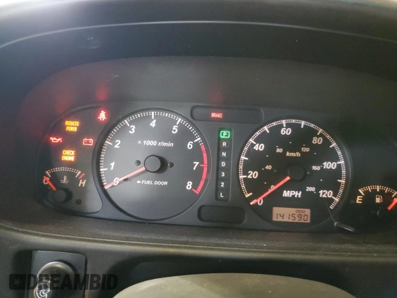 2002 Isuzu Rodeo S with VIN 4S2CK58W724316668, listed as a Copart auction lot 72154754 with 141,590 mi miles and Salvage Title. Bid and sale history available at DreamBid. Image 9.