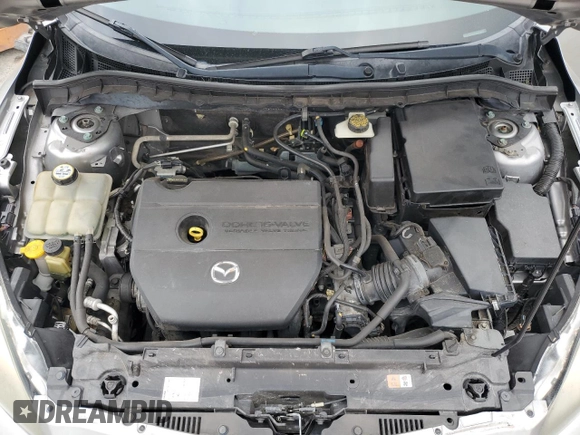 2011 Mazda 3 i Touring with VIN JM1BL1VF1B1433603, listed as a Copart auction lot 51496295 with 195,475 mi miles and Salvage Title. Bid and sale history available at carsss.com. Image 11.