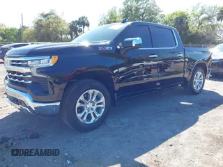 2024 Chevrolet Silverado 1500 LTZ with VIN 1GCUDGE81RZ298421, listed as a IAAI auction lot 41775039 with 6,900 mi miles and . Bid and sale history available at DreamBid. Image 17.