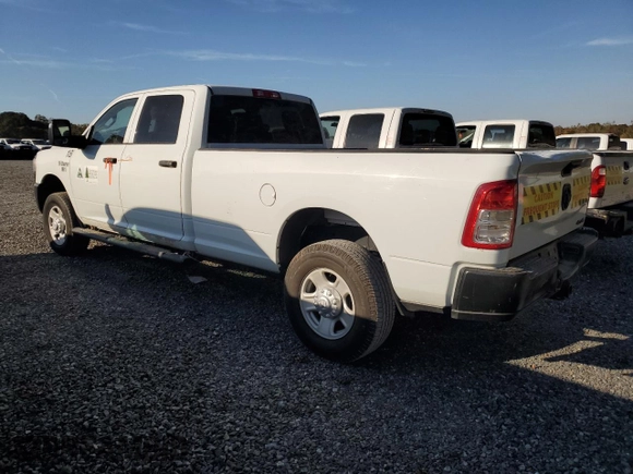2024 Ram 3500 Tradesman with VIN 3C63R3GJ6RG242519, listed as a Copart auction lot 74437954 with 0 mi miles and Salvage Title. Bid and sale history available at carsss.com. Image 2.