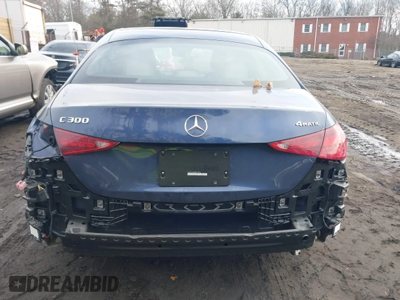 2024 Mercedes-Benz C 300 with VIN W1KAF4HB6RR223965, listed as a IAAI auction lot 41630201 with 4,282 mi miles and . Bid and sale history available at DreamBid. Image 17.