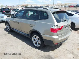 2009 BMW X3 xDrive30i with VIN WBXPC93459WJ25646, listed as a IAAI auction lot 41955182 with 175,605 mi miles. Bid and sale history available at carsss.com. Image 3.