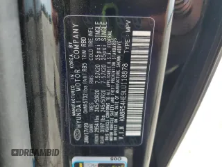 2020 Hyundai Palisade Limited z VIN KM8R54HE9LU118878, wystawiony jako Copart lot #56046795 z przebiegiem 70 071 mil mil oraz Szkoda całkowita • Salvage title. Historia ofert i sprzedaży dostępna na DreamBid. Obrazek 14.