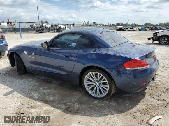 2009 BMW Z4 sDrive35i with VIN WBALM73549E164950, listed as a Copart auction lot 51116685 with 68,801 mi miles and Salvage title. Bid and sale history available at DreamBid. Image 2.