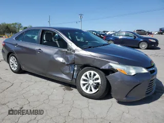 2015 Toyota Camry XLE with VIN 4T4BF1FKXFR473476, listed as a Copart auction lot 52590785 with 62,312 mi miles and Salvage Title. Bid and sale history available at carsss.com. Image 4.