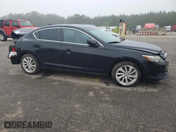 2018 Acura ILX with VIN 19UDE2F31JA003325, listed as a Copart auction lot 58665385 with 44,144 mi miles and Salvage title. Bid and sale history available at DreamBid. Image 4.