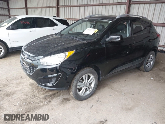 2010 Hyundai Tucson GLS with VIN KM8JU3AC0AU070395, listed as a IAAI auction lot 41933773 with 18,097 mi miles and . Bid and sale history available at DreamBid. Image 17.