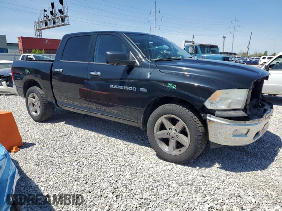 2012 Ram 1500 Big Horn with VIN 1C6RD7LT4CS161784, listed as a Copart auction lot 54168965 with 181,030 mi miles and Salvage Title. Bid and sale history available at carsss.com. Image 4.