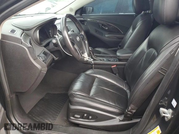2014 Buick LaCrosse Leather with VIN 1G4GB5G39EF177040, listed as a Copart auction lot 54257695 with 128,690 mi miles and Salvage Title. Bid and sale history available at DreamBid. Image 7.
