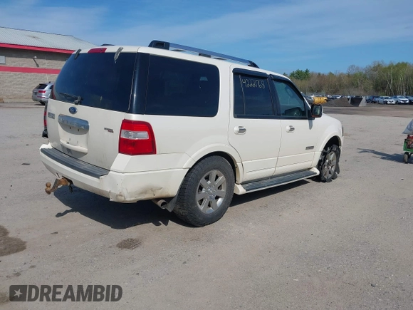 2008 Ford Expedition Limited with VIN 1FMFU20588LA17849, listed as a IAAI auction lot 42221768 with 236,710 mi miles and . Bid and sale history available at DreamBid. Image 4.