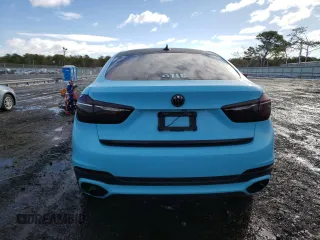 2016 BMW X6 xDrive35i with VIN 5UXKU2C54G0N82015, listed as a Copart auction lot 44609933 with 124,746 mi miles. Bid and sale history available at carsss.com. Image 6.