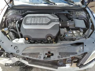 2014 Acura RLX Technology with VIN JH4KC1F59EC000494, listed as a Copart auction lot 55293475 with 100,857 mi miles and Salvage title. Bid and sale history available at DreamBid. Image 11.