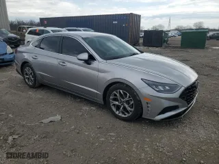 2021 Hyundai Sonata SEL with VIN KMHL64JA4MA145483, listed as a Copart auction lot 53897995 with 41,149 mi miles and Non Repairable. Bid and sale history available at carsss.com. Image 4.