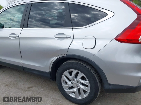 2015 Honda CR-V EX-L with VIN 2HKRM3H72FH538452, listed as a IAAI auction lot 42027471 with 66,348 mi miles. Bid and sale history available at carsss.com. Image 6.