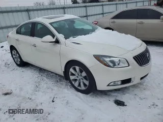 2013 Buick Regal Turbo Premium 2 z VIN 2G4GT5GV3D9243684, wystawiony jako Copart lot #80616114 z przebiegiem 149 174 mil mil oraz Szkoda całkowita • Salvage title. Historia ofert i sprzedaży dostępna na DreamBid. Obrazek 4.