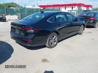 2024 Honda Accord EX with VIN 1HGCY1F34RA013453, listed as a IAAI auction lot 42279634 with 11,301 mi miles and . Bid and sale history available at DreamBid. Image 4.