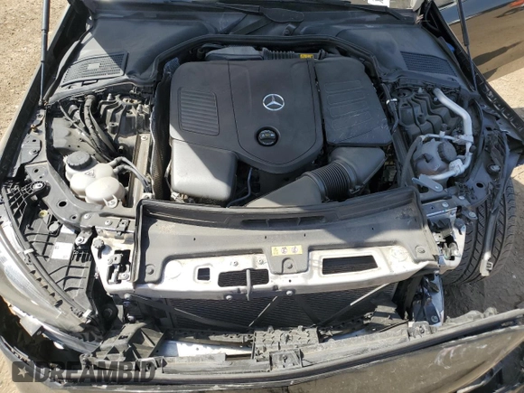 2022 Mercedes-Benz C 300 with VIN W1KAF4HB7NR067171, listed as a Copart auction lot 52989565 with Not provided miles and Salvage title. Bid and sale history available at DreamBid. Image 13.
