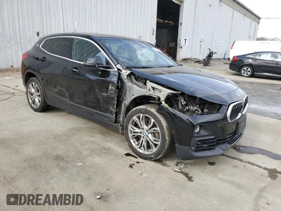 2019 BMW X2 xDrive28i with VIN WBXYJ5C56K5N77676, listed as a Copart auction lot 49628275 with 38,047 mi miles and Salvage Title. Bid and sale history available at carsss.com. Image 4.