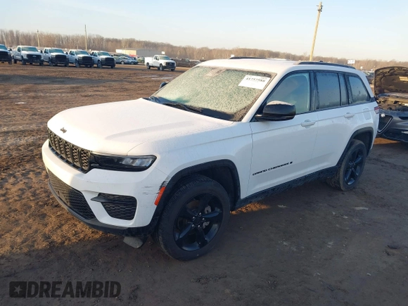 2023 Jeep Grand Cherokee Laredo с VIN 1C4RJHAG1PC609153, выставлен на аукционе IAAI как лот 41757588 с пробегом 11 801 миль миль и . История ставок и продаж доступна на DreamBid. Изображение 2.