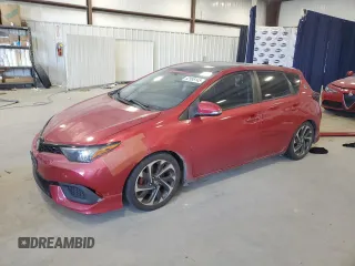2016 Scion iM with VIN JTNKARJE2GJ503355, listed as a Copart auction lot 52995145 with 108,600 mi miles and Salvage Title. Bid and sale history available at carsss.com. Image 1.
