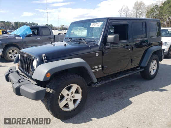 2013 Jeep Wrangler Unlimited Freedom z VIN 1C4BJWDGXDL702914, wystawiony jako Copart lot #49461175 z przebiegiem 191 610 mil mil oraz Czysty tytuł • Clean title. Historia ofert i sprzedaży dostępna na DreamBid. Obrazek 1.