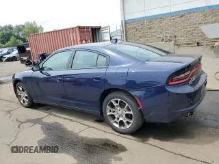 2015 Dodge Charger SXT with VIN 2C3CDXJG7FH848665, listed as a Copart auction lot 66849085 with 88,023 mi miles and Salvage title. Bid and sale history available at DreamBid. Image 2.