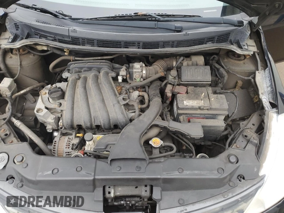 2009 Nissan Versa 1.6 with VIN 3N1CC11E99L439690, listed as a Copart auction lot 57573945 with 237,314 mi miles and Salvage title. Bid and sale history available at DreamBid. Image 11.