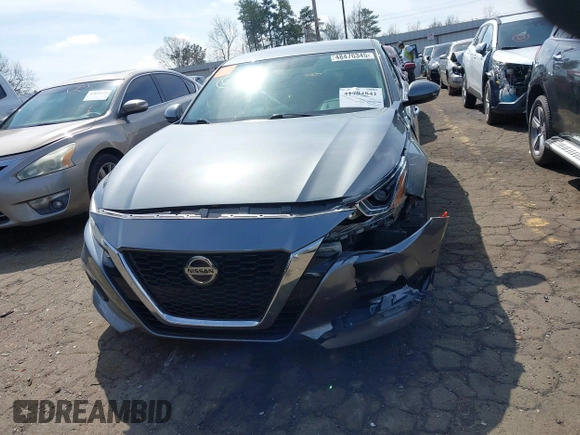 2020 Nissan Altima 2.5 S with VIN 1N4BL4BV5LC204723, listed as a IAAI auction lot 41794841 with 170,043 mi miles. Bid and sale history available at carsss.com. Image 6.