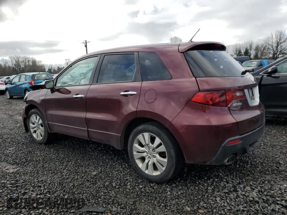 2011 Acura RDX with VIN 5J8TB2H20BA006940, listed as a Copart auction lot 49087655 with 0 mi miles and Salvage Title. Bid and sale history available at carsss.com. Image 2.