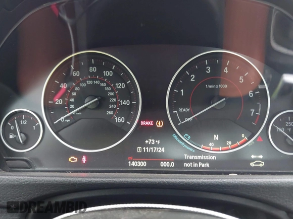 2015 BMW 4 Series 428i with VIN WBA3N3C55FK232319, listed as a IAAI auction lot 42136421 with 140,300 mi miles and . Bid and sale history available at DreamBid. Image 7.