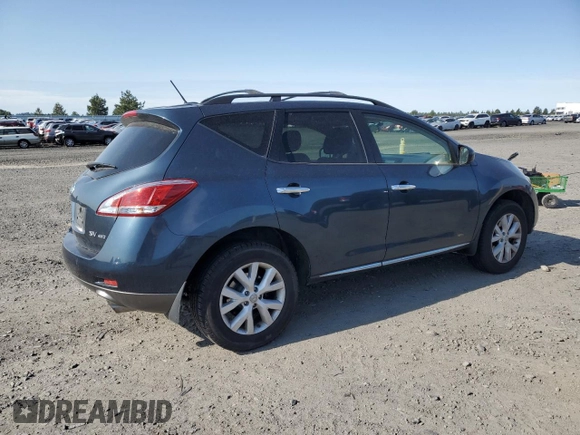 2012 Nissan Murano LE с VIN JN8AZ1MW5CW233523, выставлен на аукционе Copart как лот 59298145 с пробегом 138 256 миль миль и Списание • Salvage title. История ставок и продаж доступна на DreamBid. Изображение 3.
